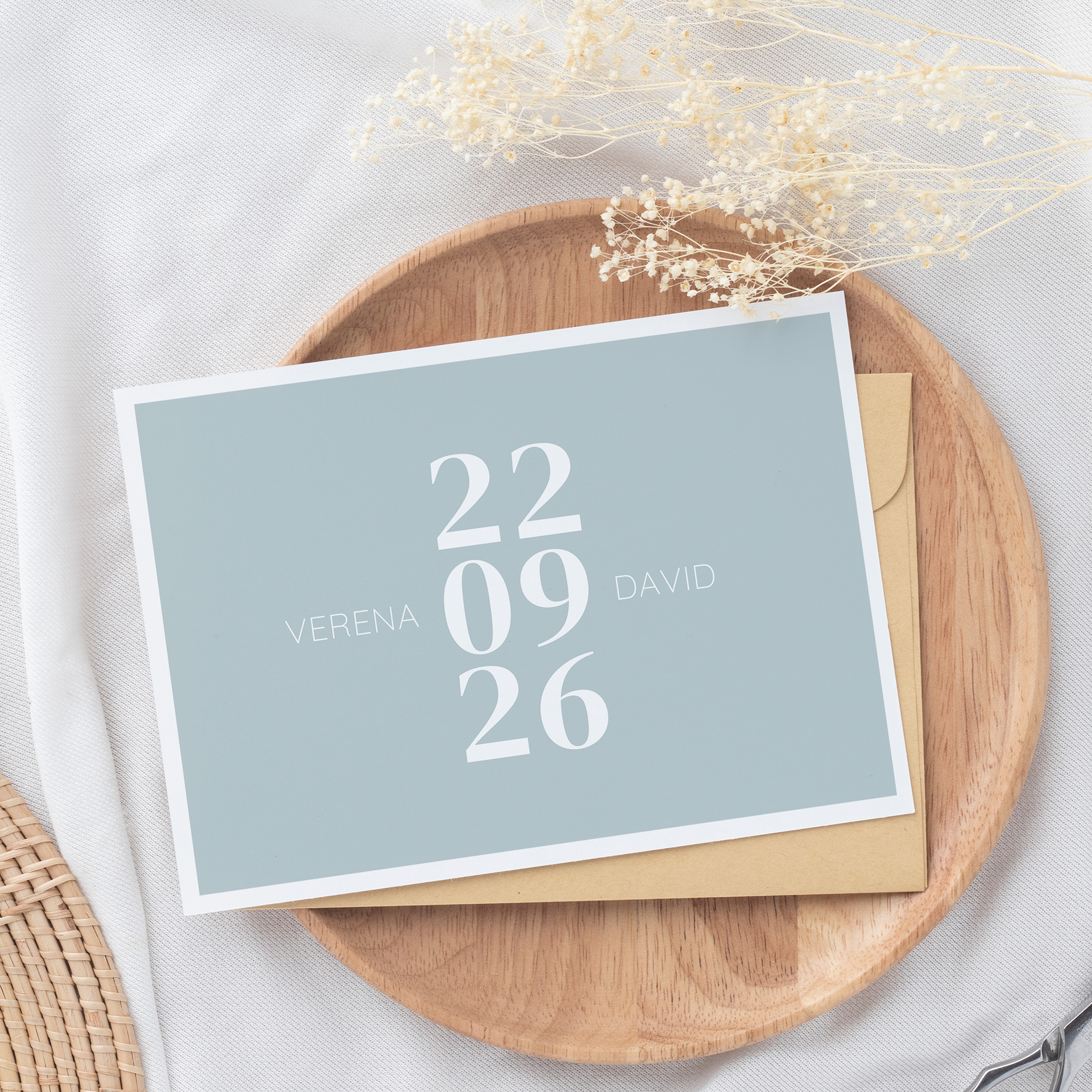 Postkarte DIN A6 im Querformat - Minimalistisch "Lisbon"