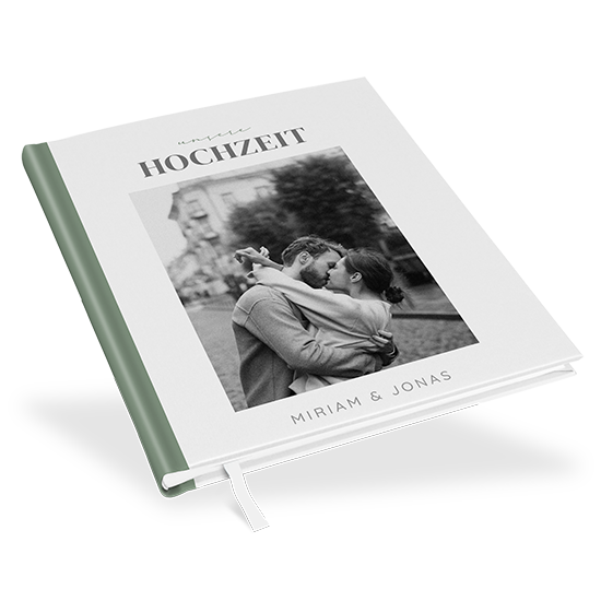 Erinnerungsbuch Hochzeit - Minimalistisch "Berlin"