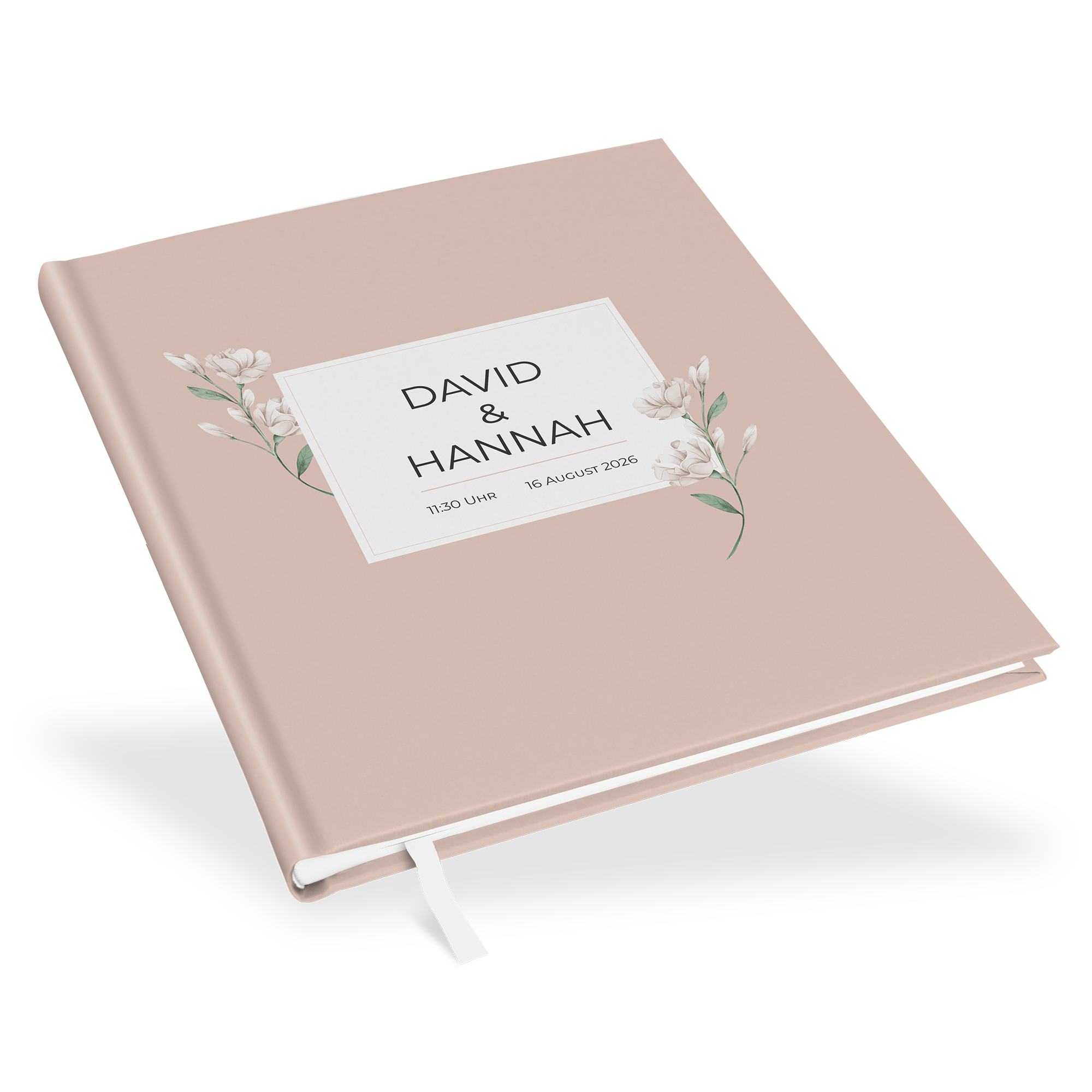 Erinnerungsbuch Hochzeit - Floral "Neutral Florals"