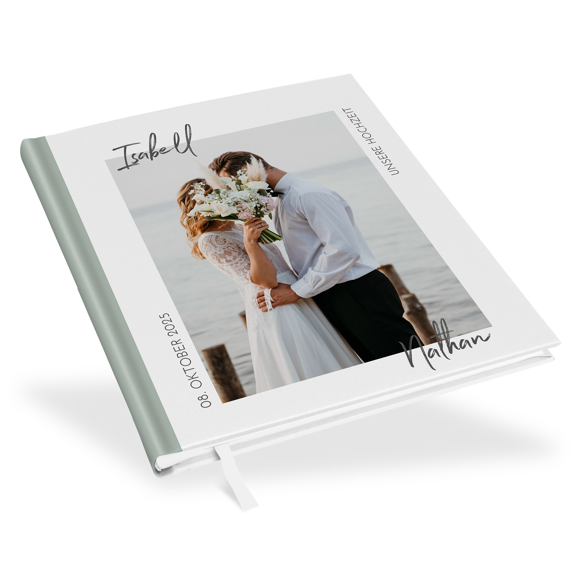 Erinnerungsbuch Hochzeit - Minimalistisch "Florence"