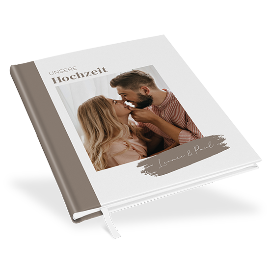 Gästebuch Hochzeit - Minimalistisch "Copenhagen"