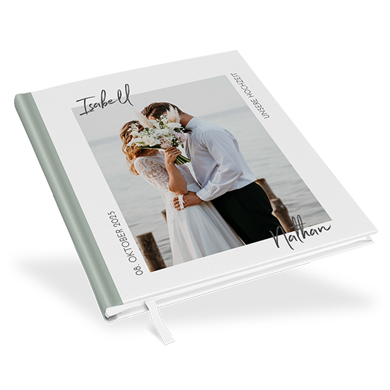 Erinnerungsbuch Hochzeit - Minimalistisch "Florence"