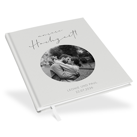 Erinnerungsbuch Hochzeit - Minimalistisch "Paris"