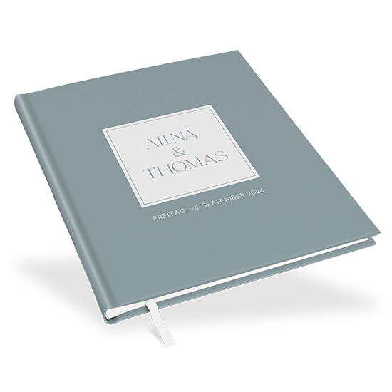 Erinnerungsbuch Hochzeit - Minimalistisch "Nordic Shore"