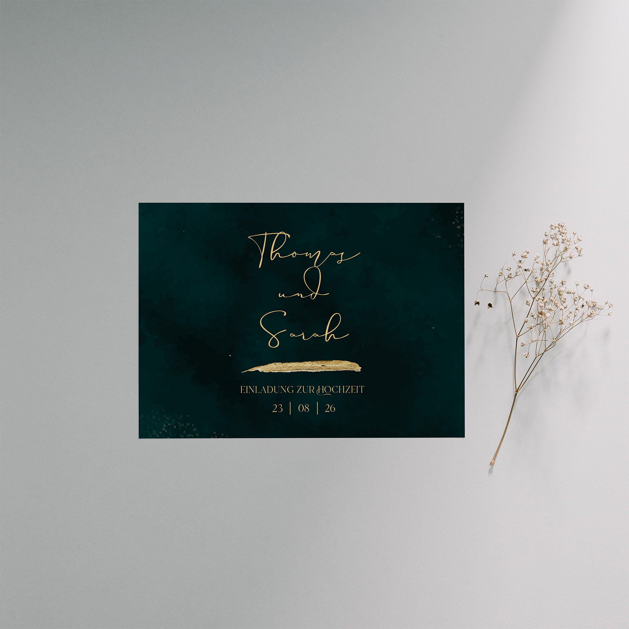 Postkarte DIN A6 im Querformat - Vintage "Velvet Night"