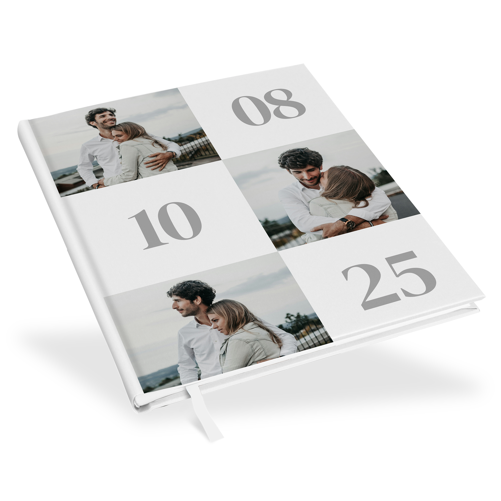 Gästebuch Hochzeit - Minimalistisch "Oslo"