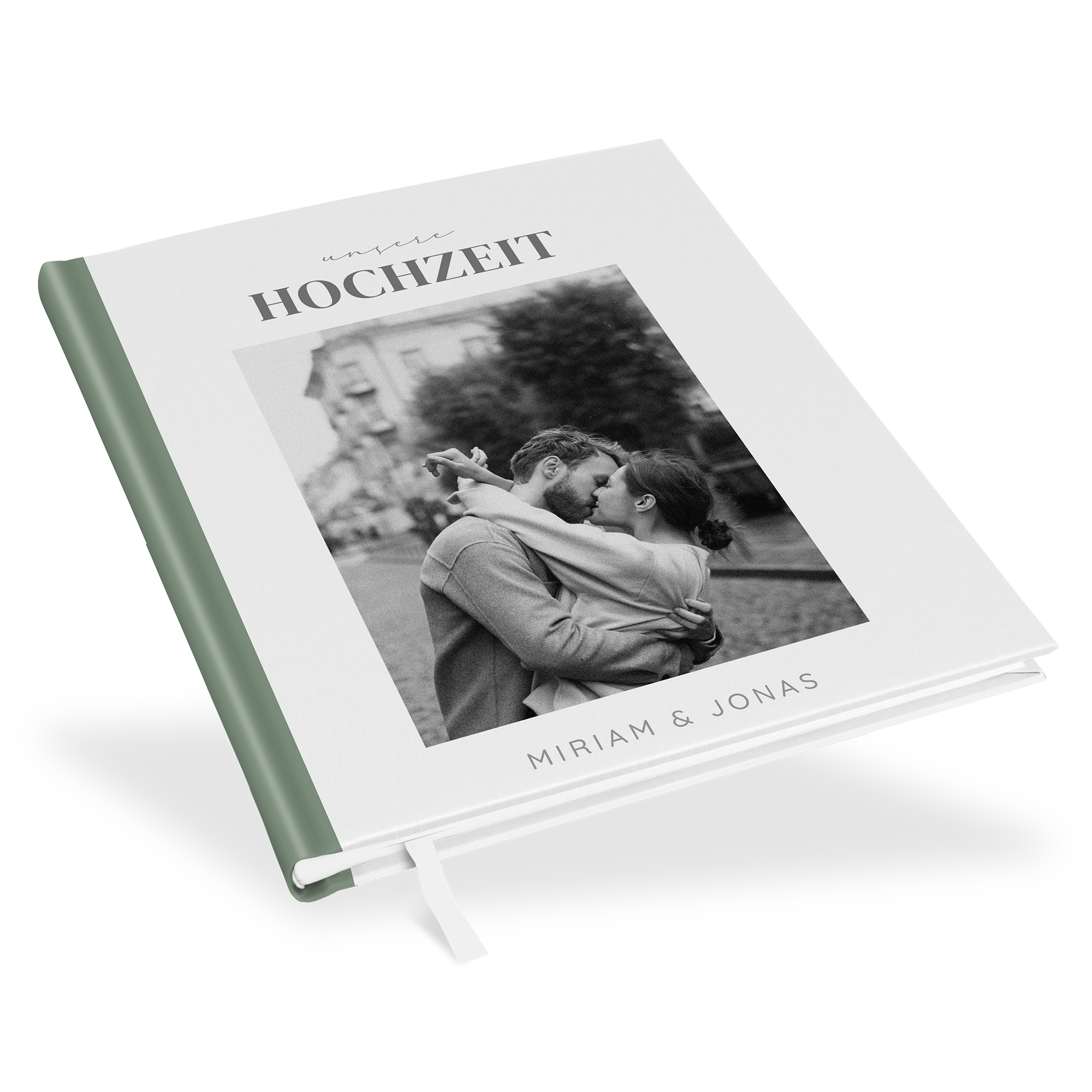 Erinnerungsbuch Hochzeit - Minimalistisch "Berlin"