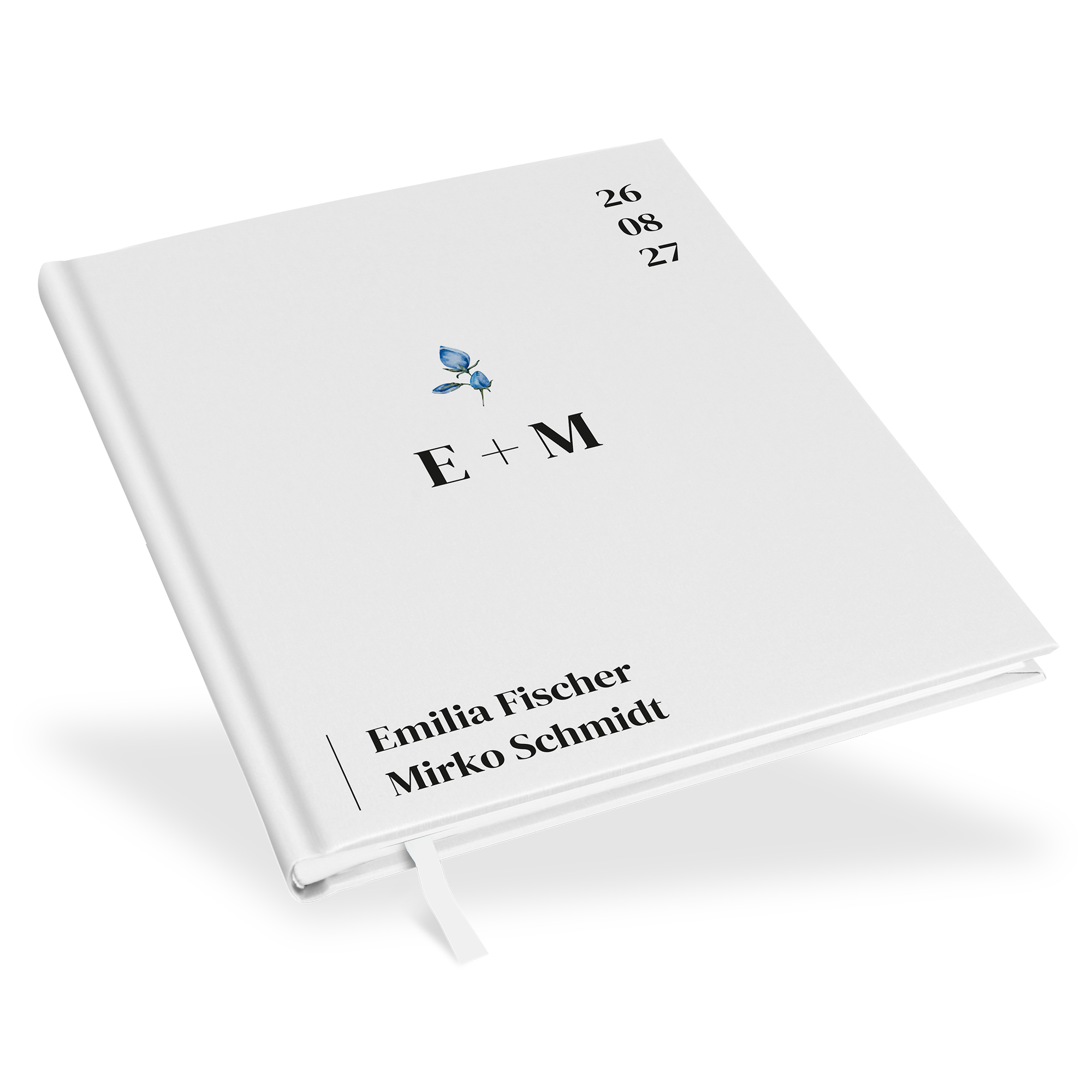 Erinnerungsbuch Hochzeit - Minimalistisch "Kreta"