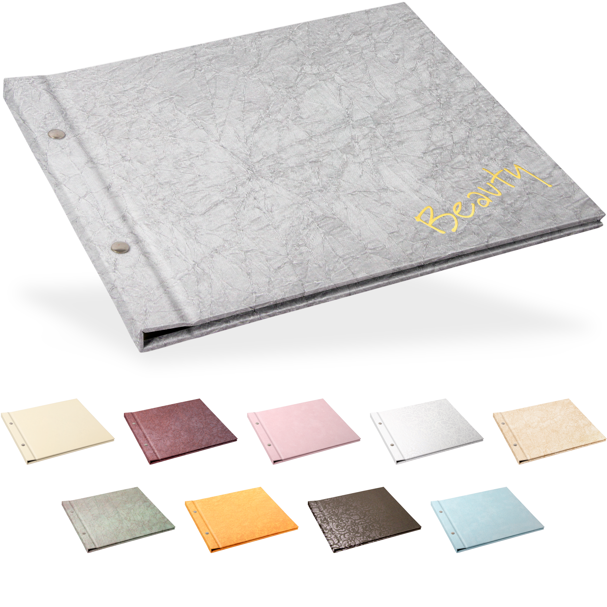 Portraitalbum Comfort-Line 29 x 24 cm, Schwarz, ohne Bildausschnitt