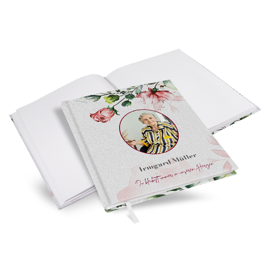 Kondolenzbuch „Blüten der Erinnerung“