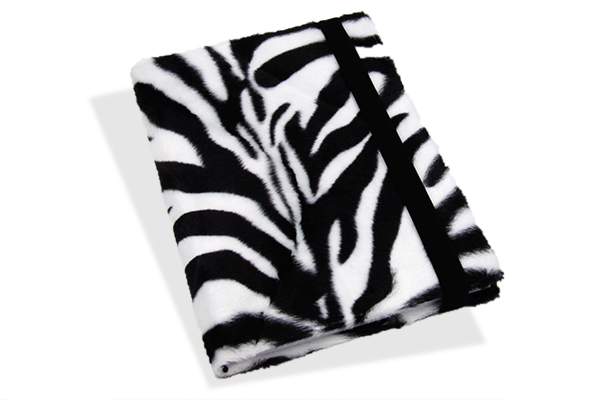 BIZBOOX® Zebra Fellimitat DIN A5
