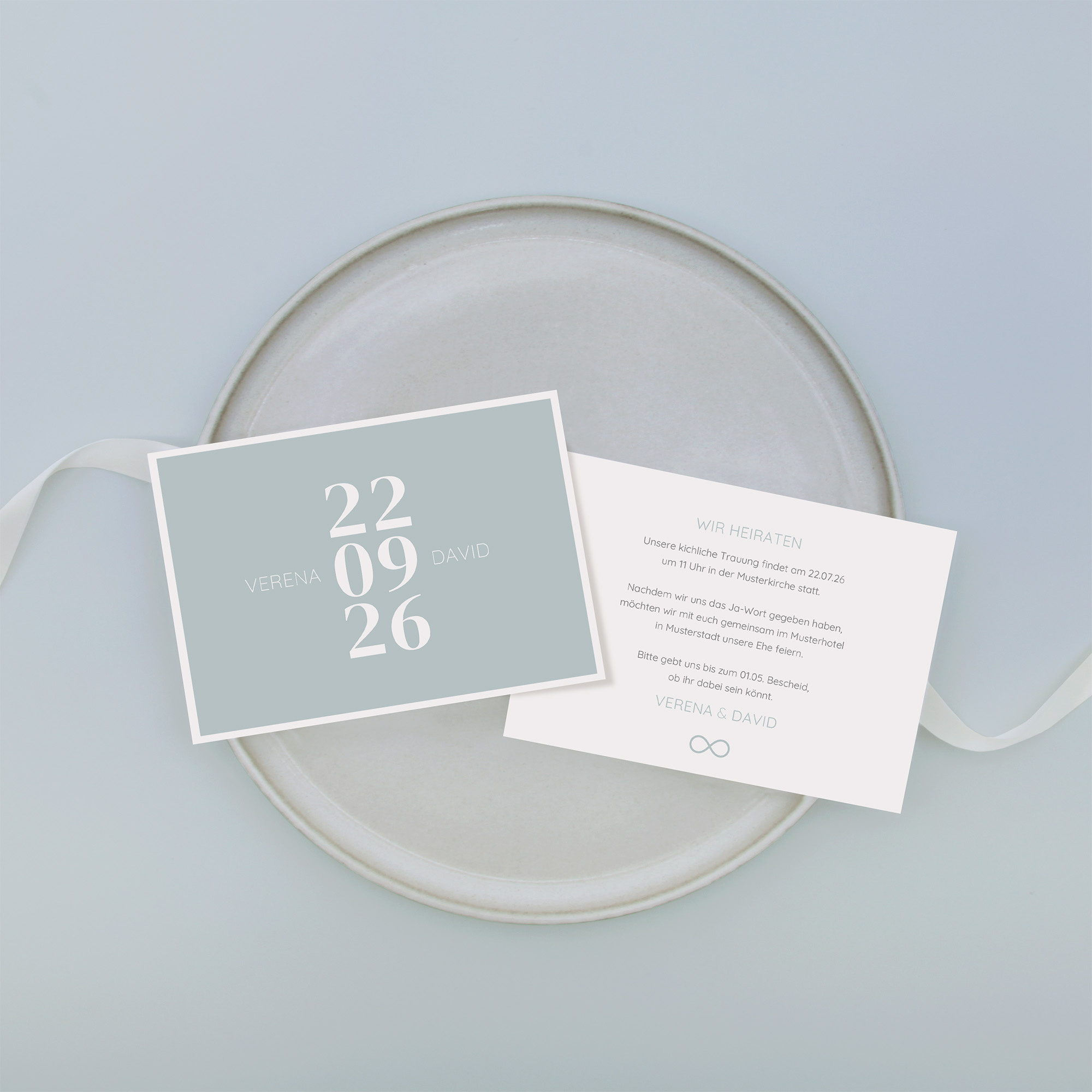 Postkarte DIN A6 im Querformat - Minimalistisch "lisbon"
