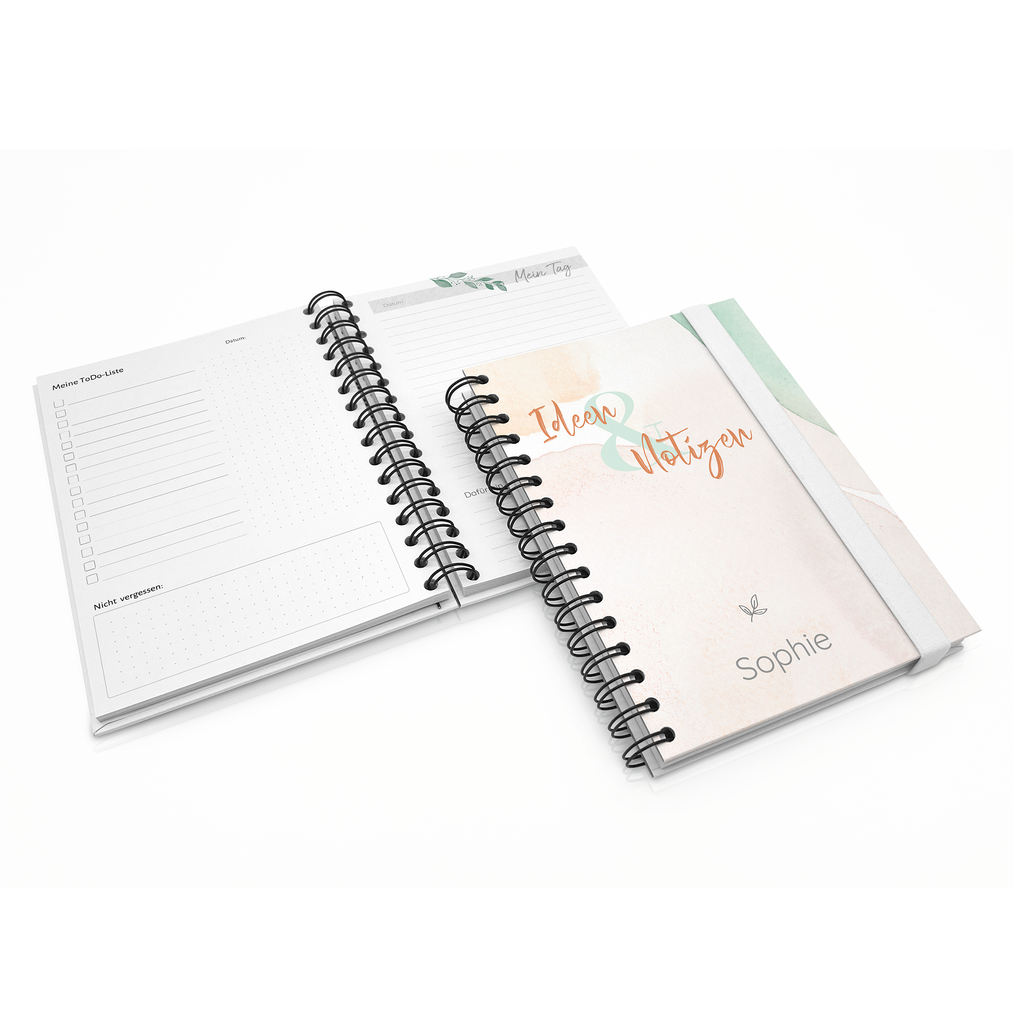 Notizbuch DIN A5 Wire-O personalisiert
