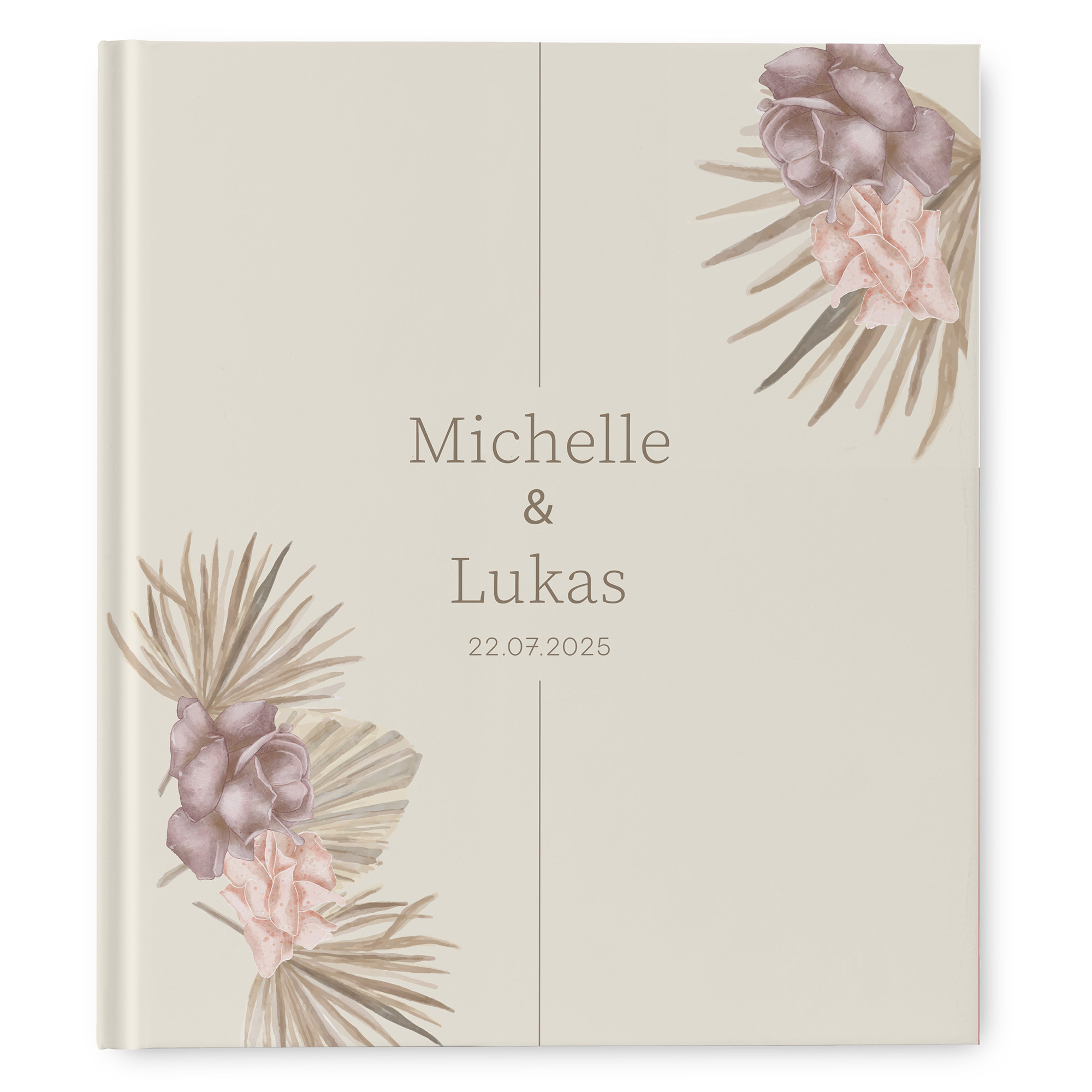 Erinnerungsbuch Hochzeit - Boho "boho minimal"