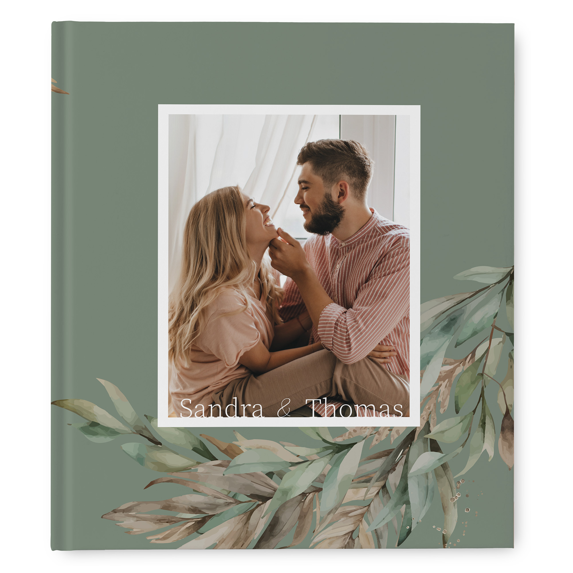Erinnerungsbuch Hochzeit - Boho "rooted together"