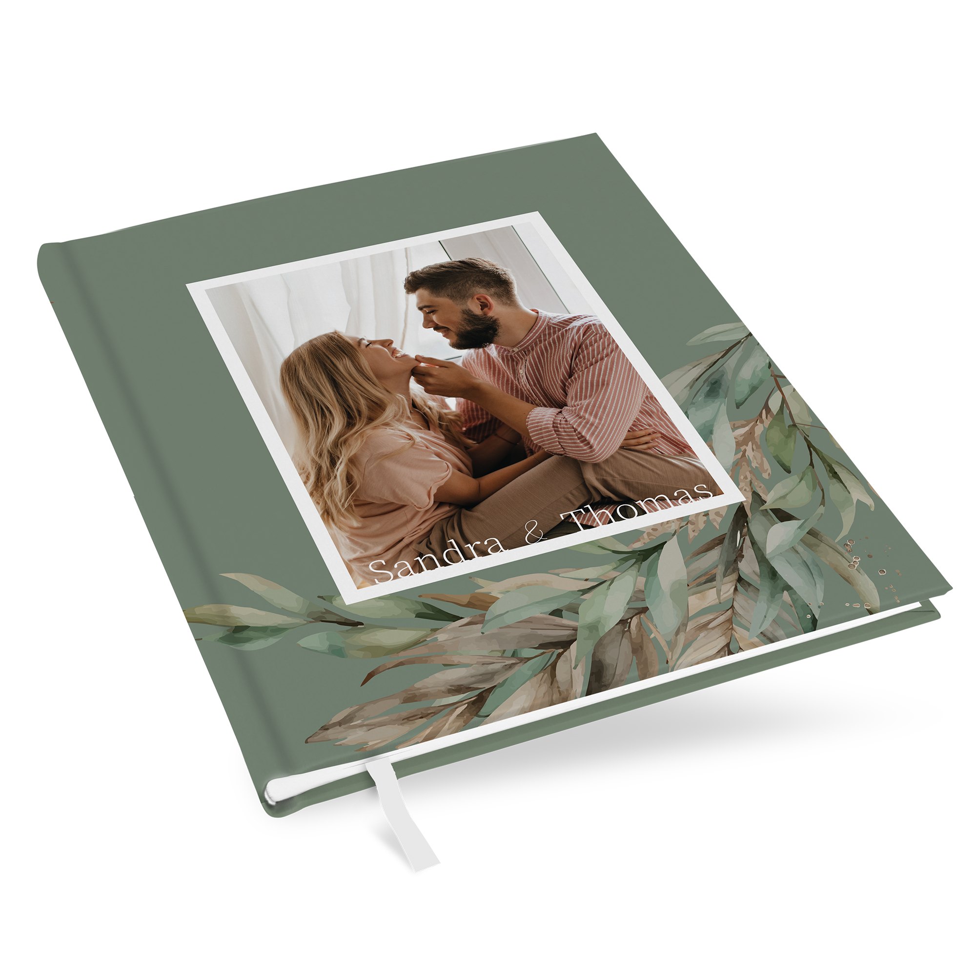Erinnerungsbuch Hochzeit - Boho "rooted together"