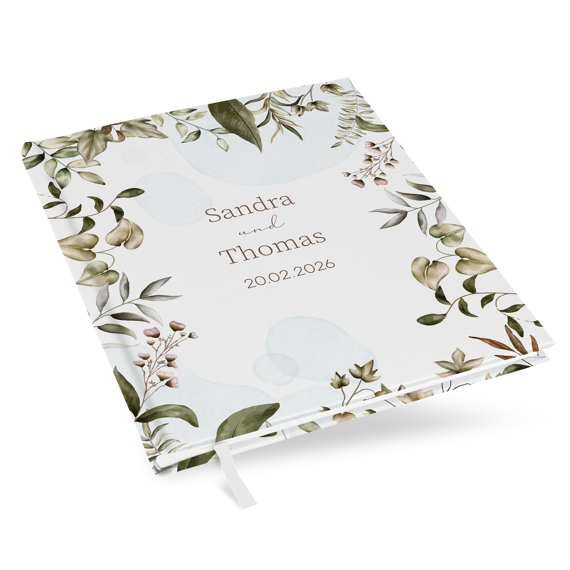 Erinnerungsbuch Hochzeit - Boho "nature hold"