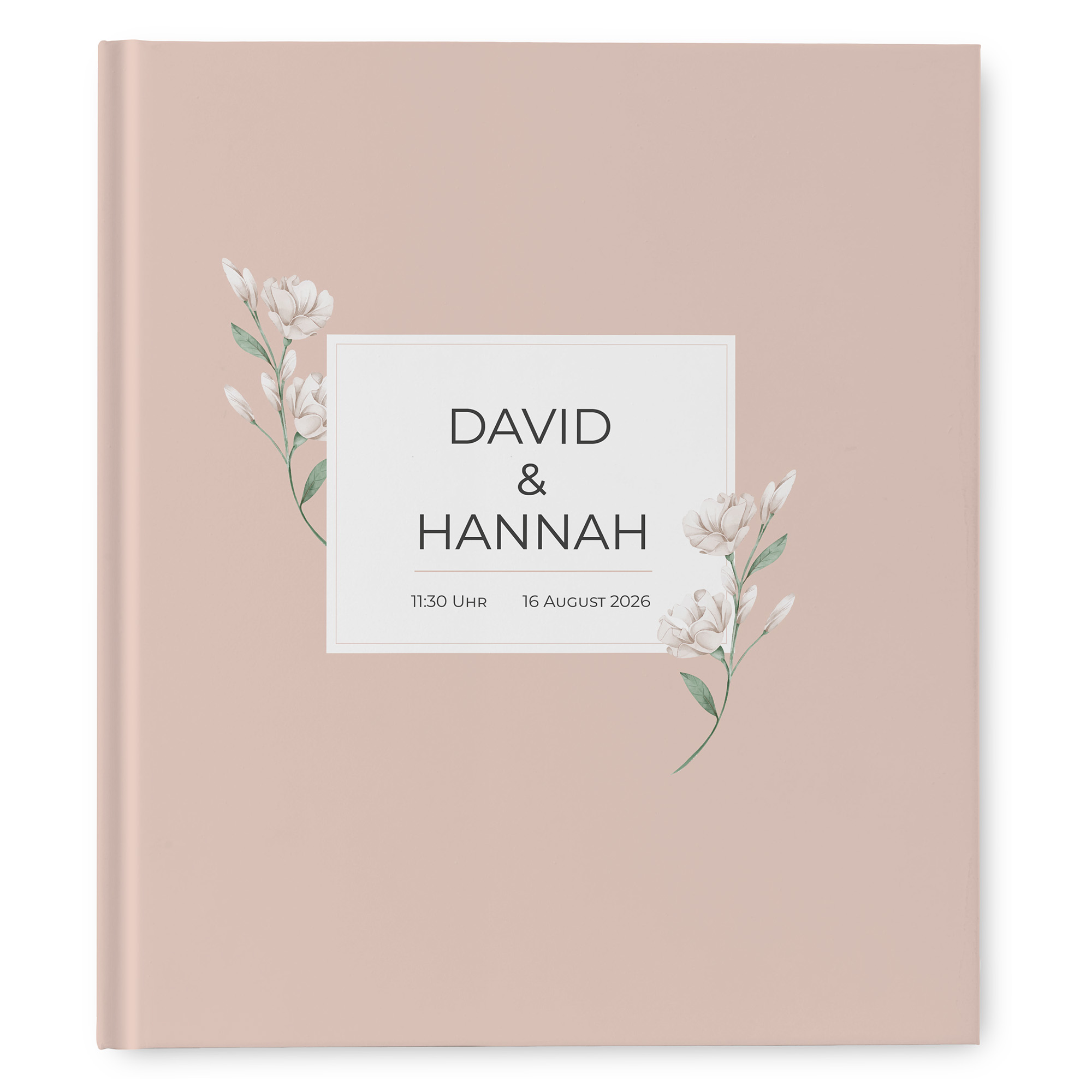 Erinnerungsbuch Hochzeit - Floral "Neutral Florals"