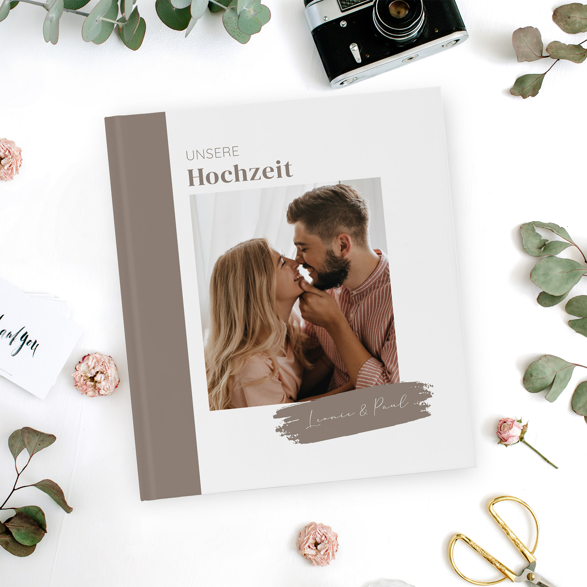 Erinnerungsbuch Hochzeit - Minimalistisch "copenhagen"