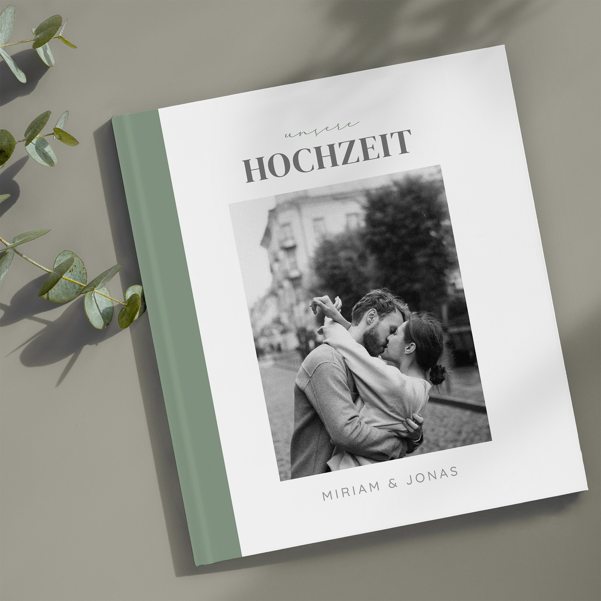 Erinnerungsbuch Hochzeit - Minimalistisch "Berlin"