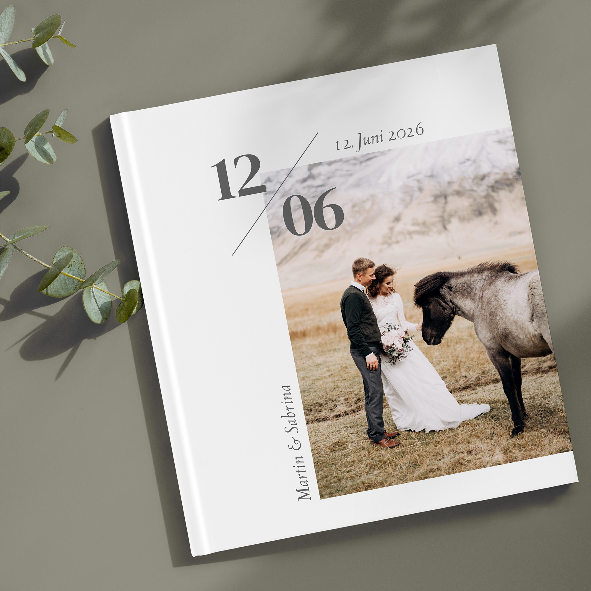 Erinnerungsbuch Hochzeit - Minimalistisch "Helsinki"