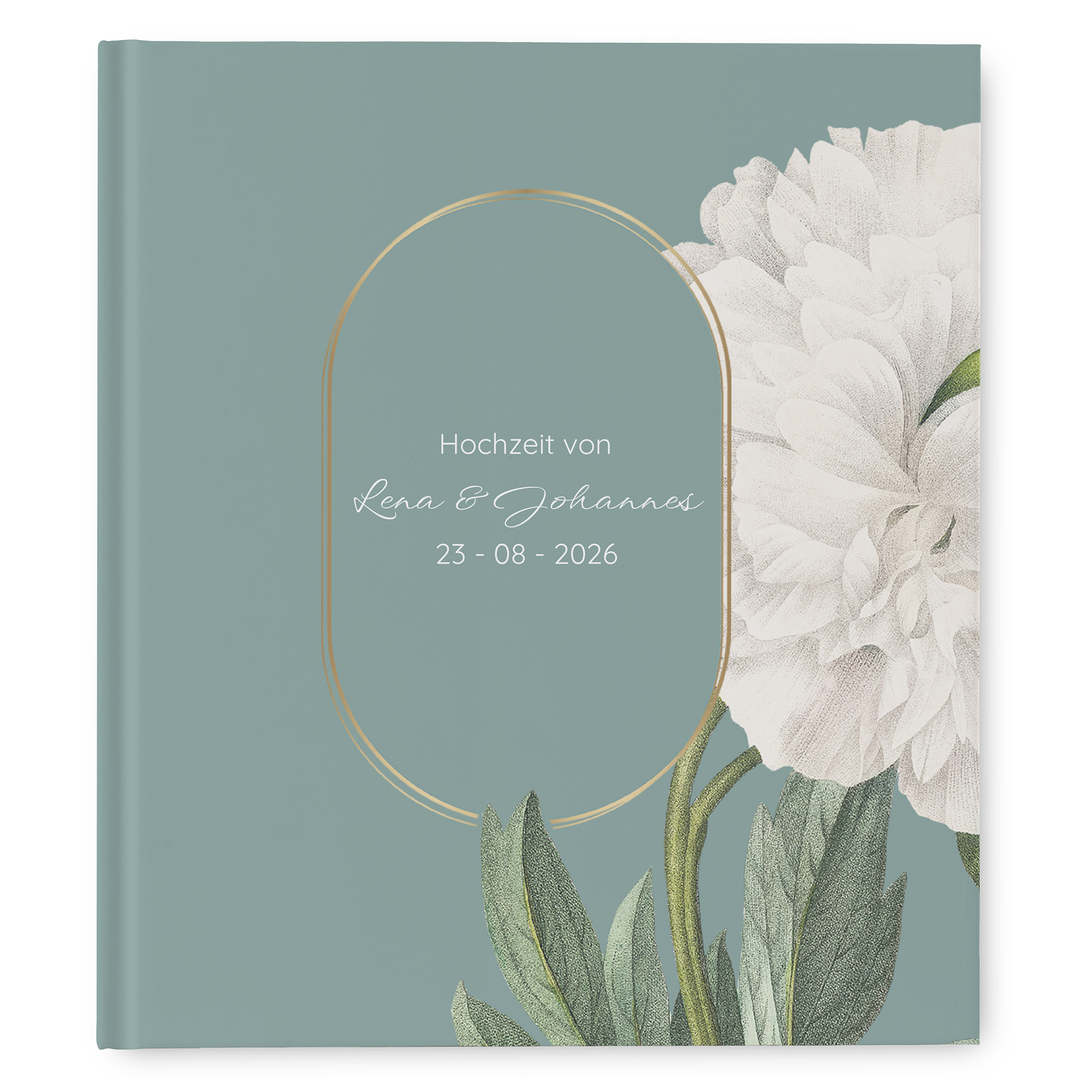 Erinnerungsbuch Hochzeit - Vintage "floral epoque"