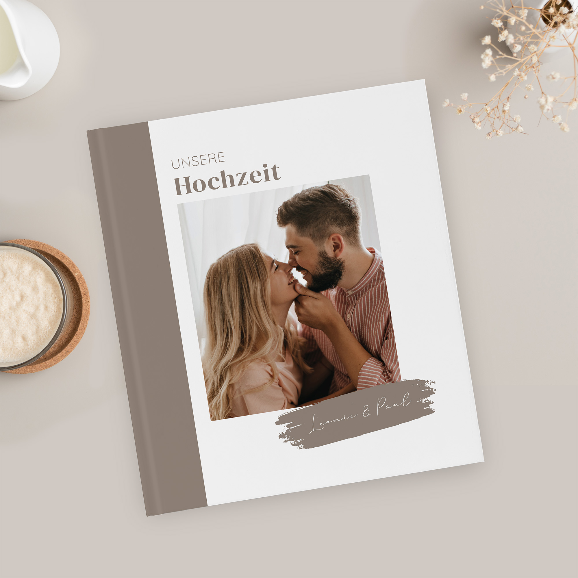 Gästebuch Hochzeit - Minimalistisch "copenhagen"