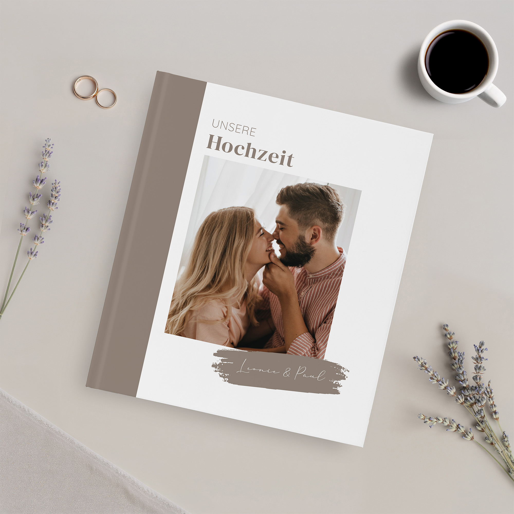 Gästebuch Hochzeit - Minimalistisch "copenhagen"