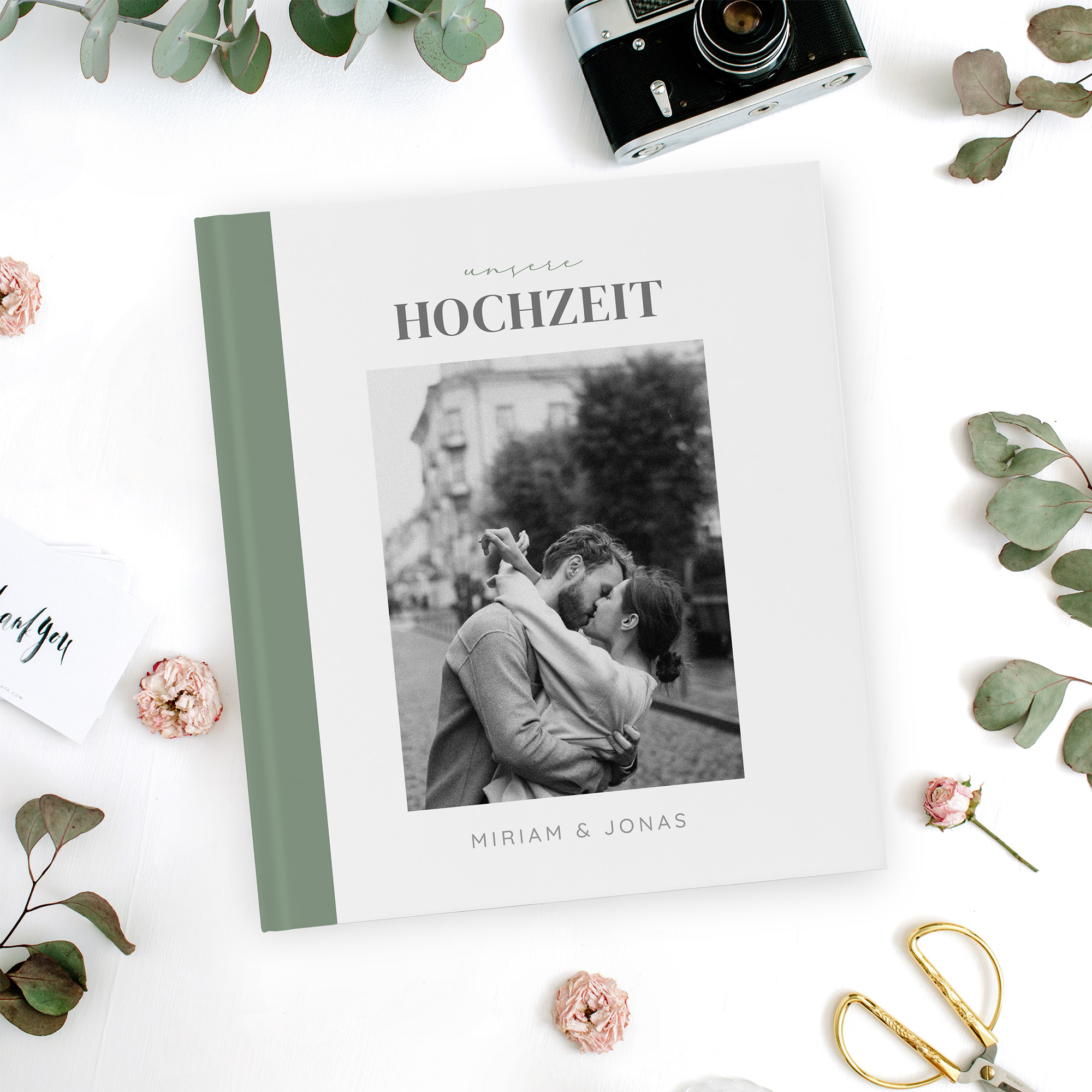 Gästebuch Hochzeit - Minimalistisch "Berlin"