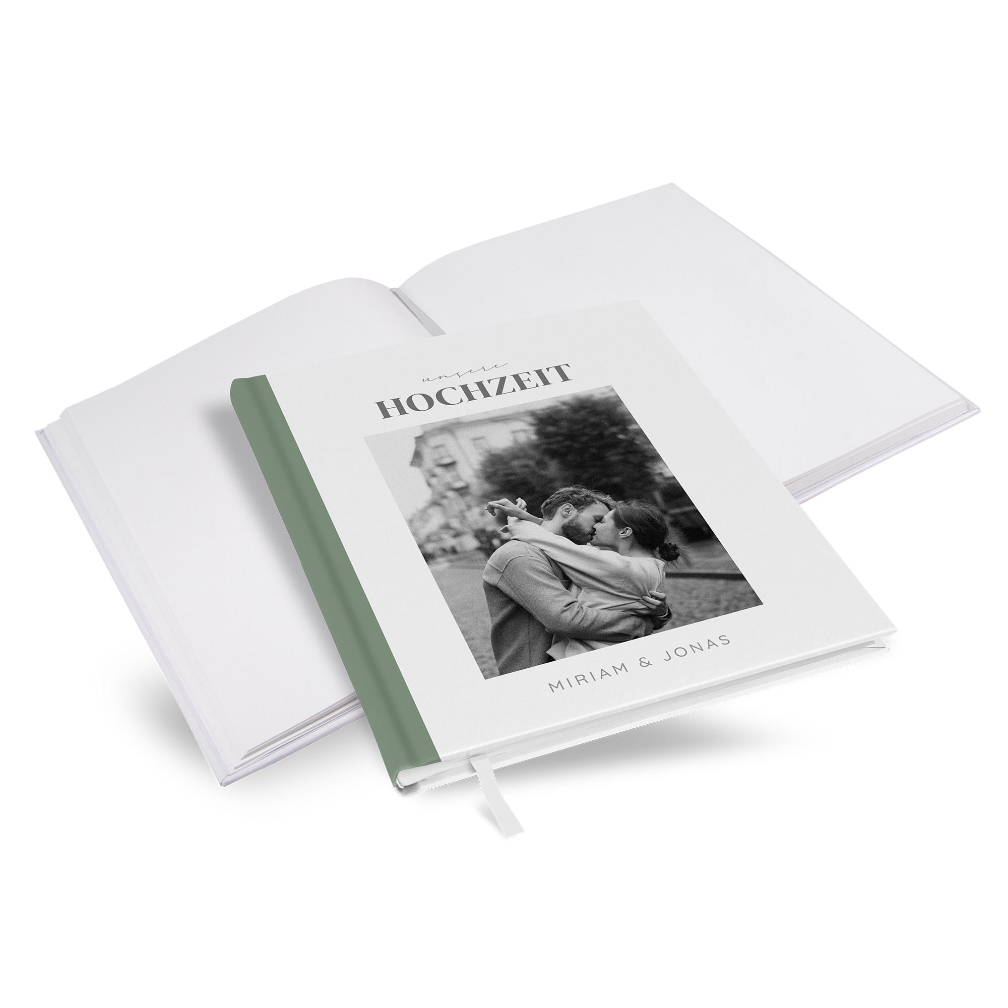 Gästebuch Hochzeit - Minimalistisch "Berlin"
