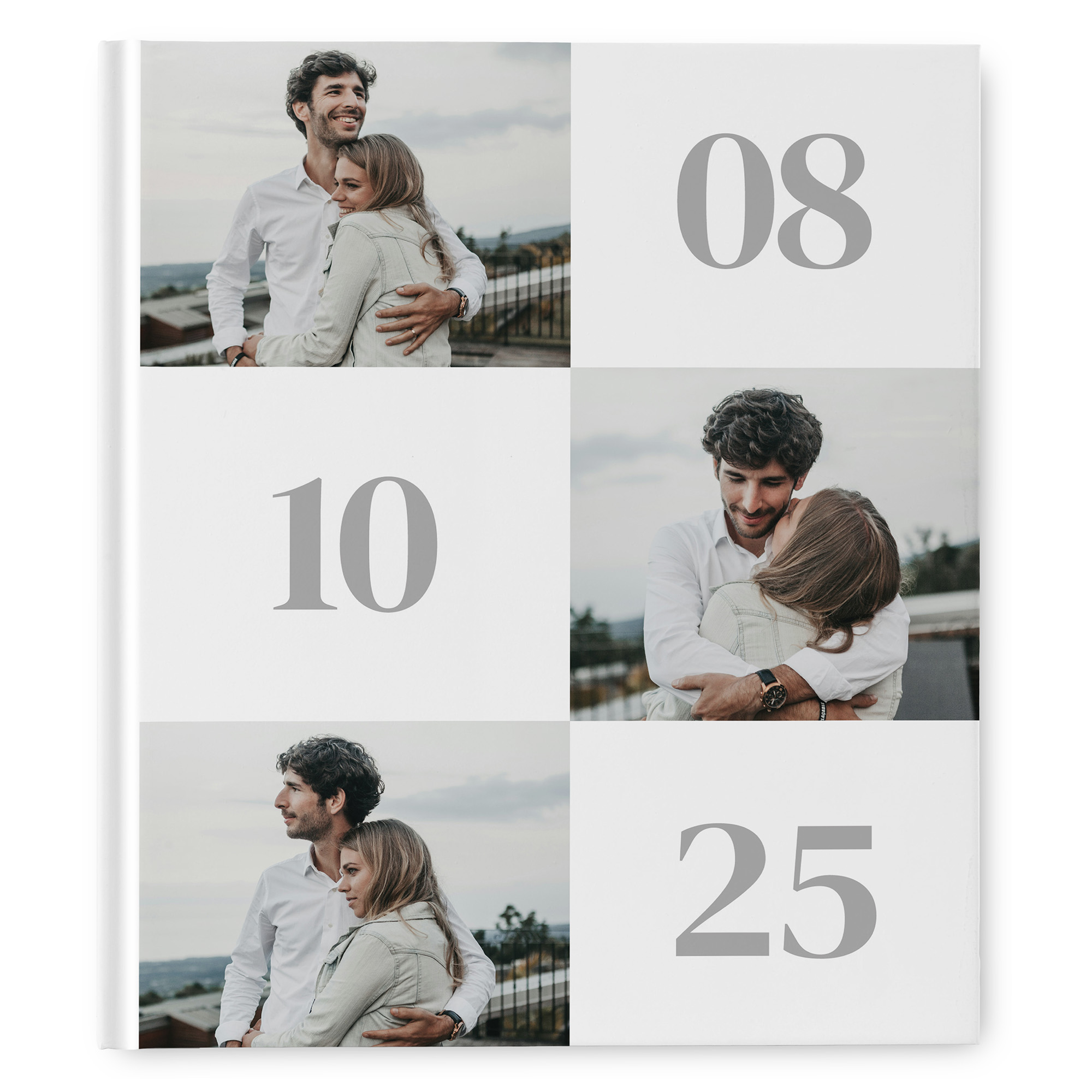 Gästebuch Hochzeit - Minimalistisch "Oslo"
