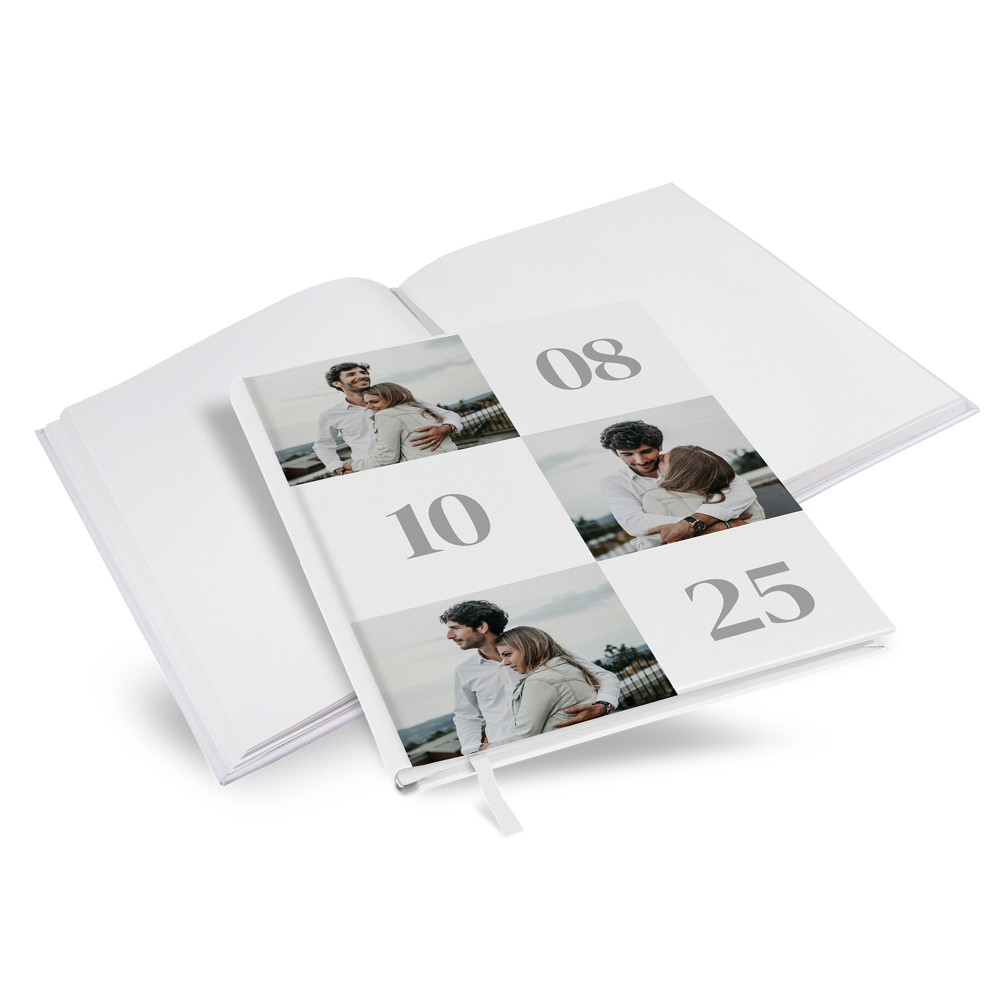 Gästebuch Hochzeit - Minimalistisch "Oslo"