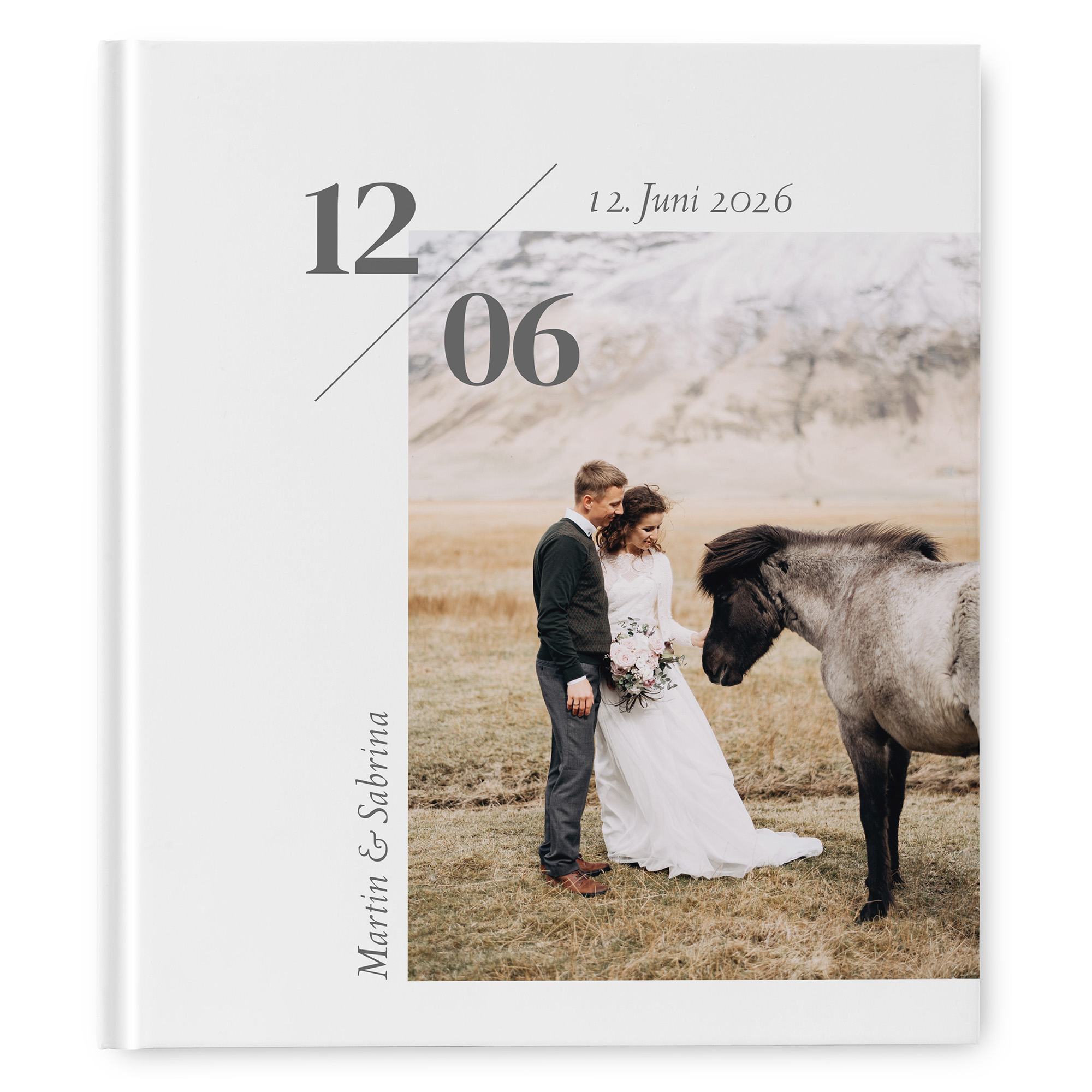 Gästebuch Hochzeit - Minimalistisch "Helsinki"