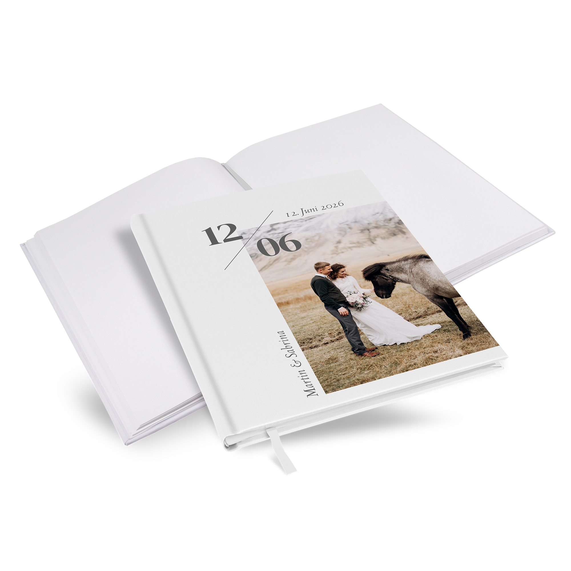 Gästebuch Hochzeit - Minimalistisch "Helsinki"