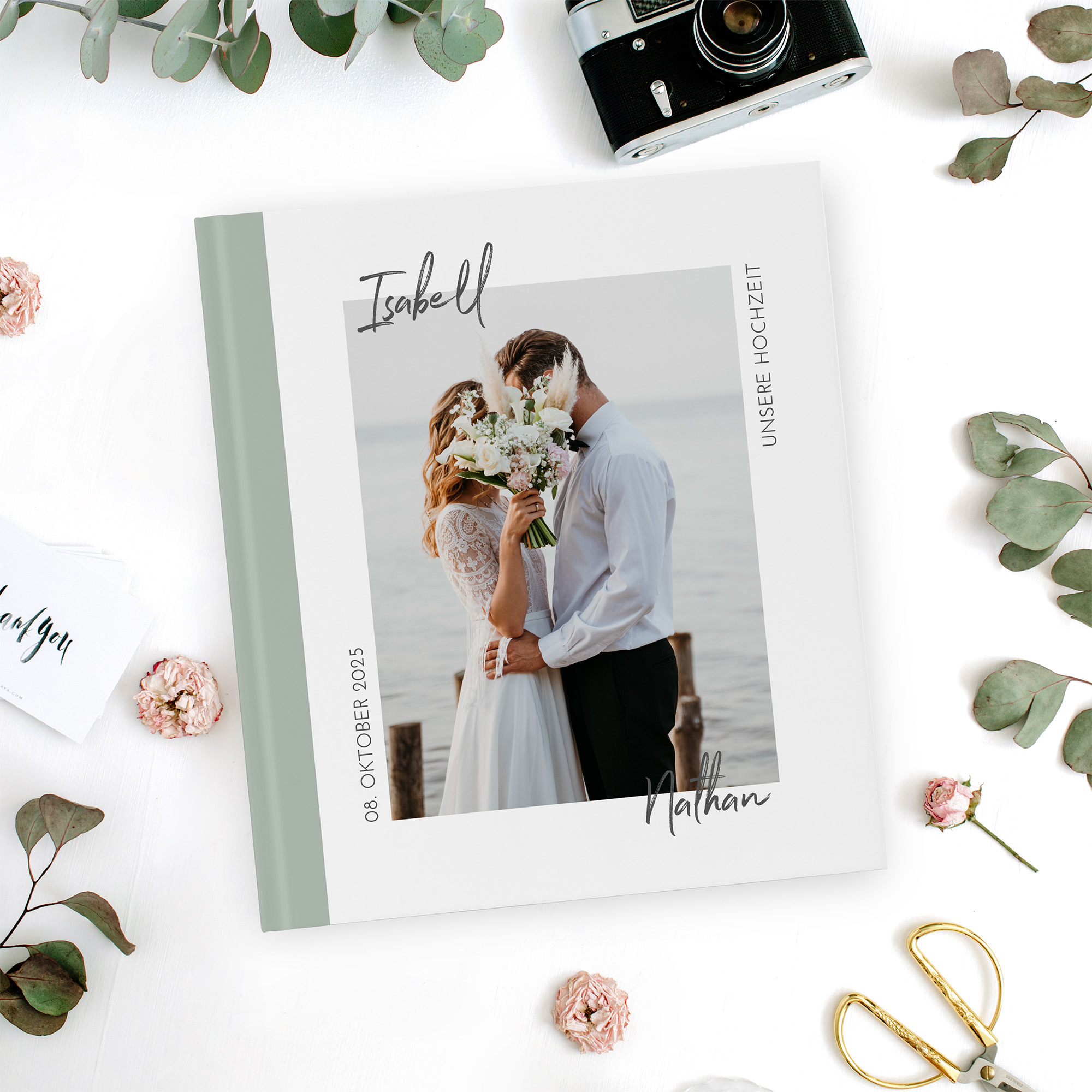 Gästebuch Hochzeit - Minimalistisch "Florence"