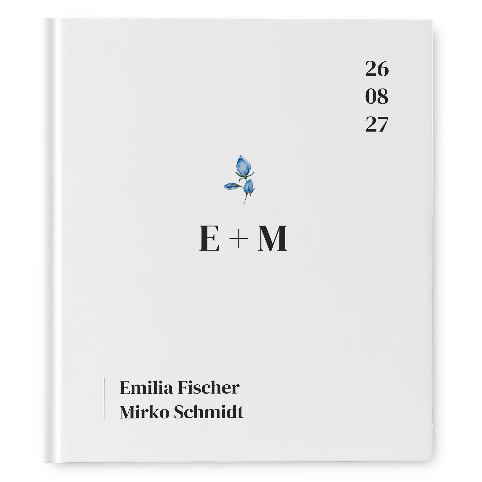 Gästebuch Hochzeit - Minimalistisch "Kreta"