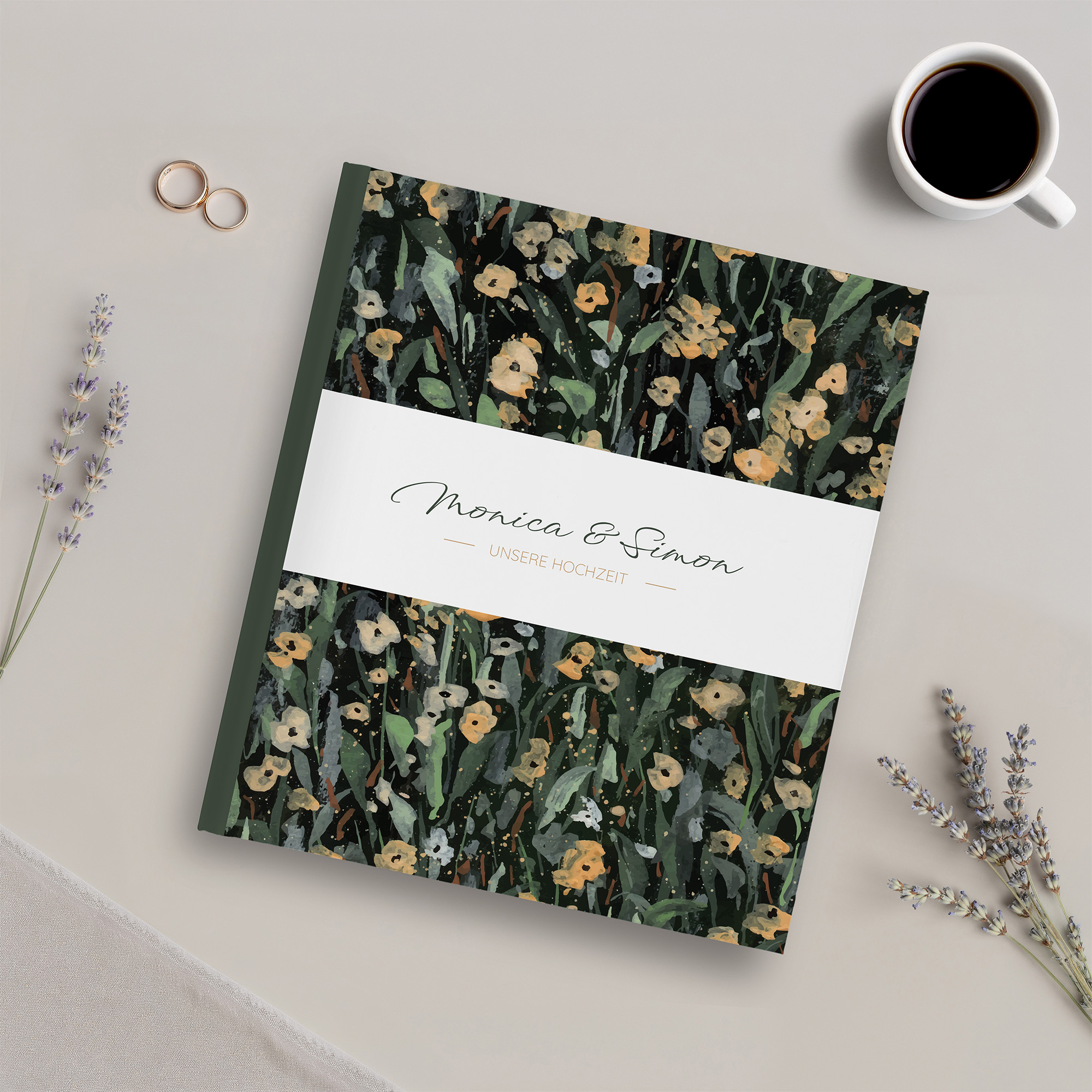 Gästebuch Hochzeit - Vintage "la campagna"