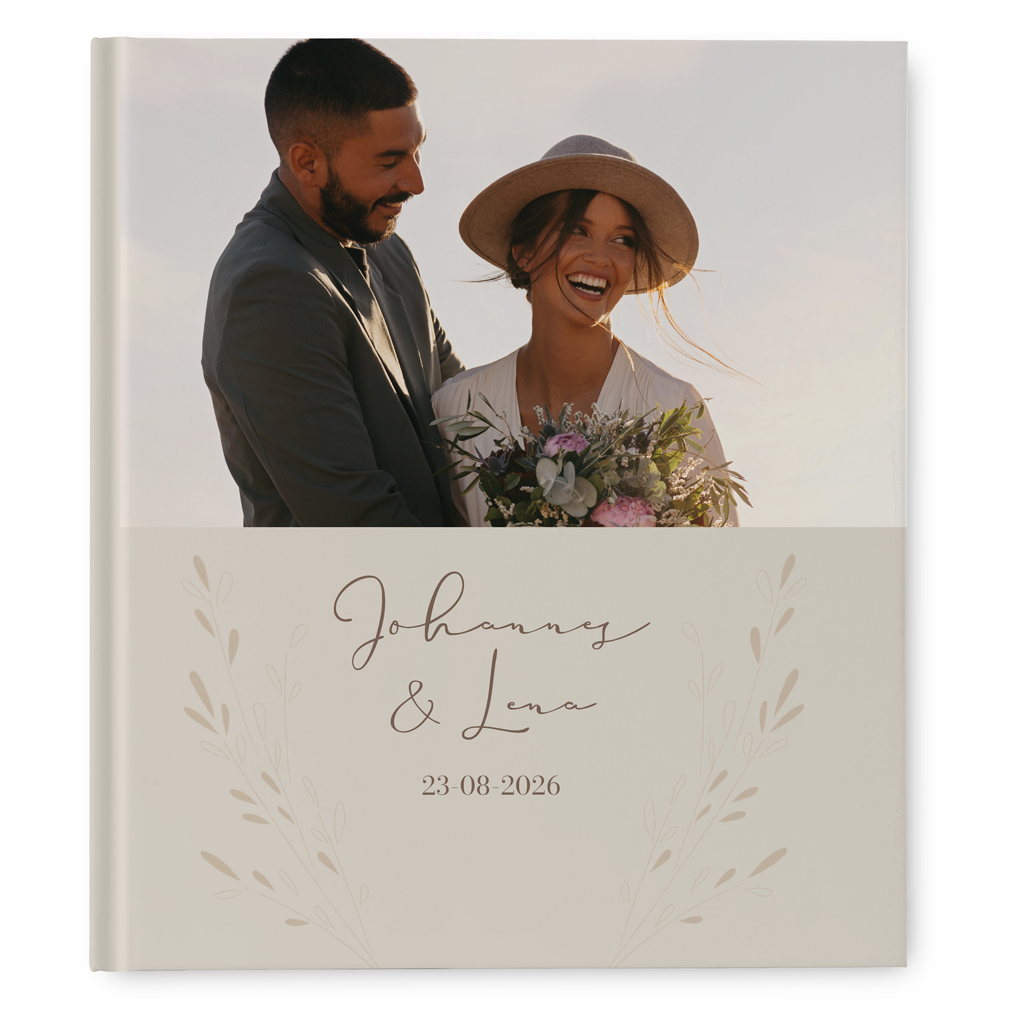 Gästebuch Hochzeit - Vintage "golden memories"
