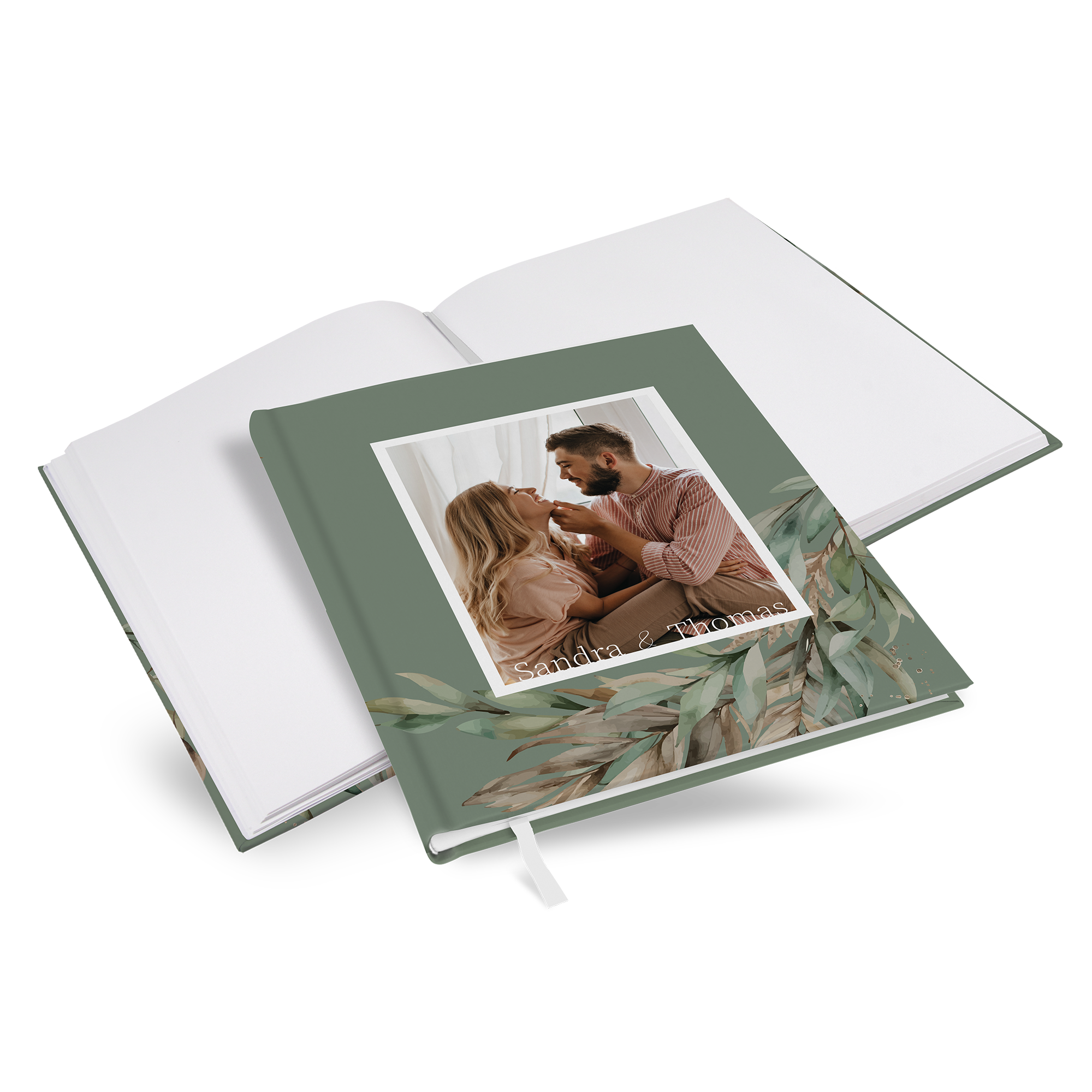 Gästebuch Hochzeit - Boho "rooted together"