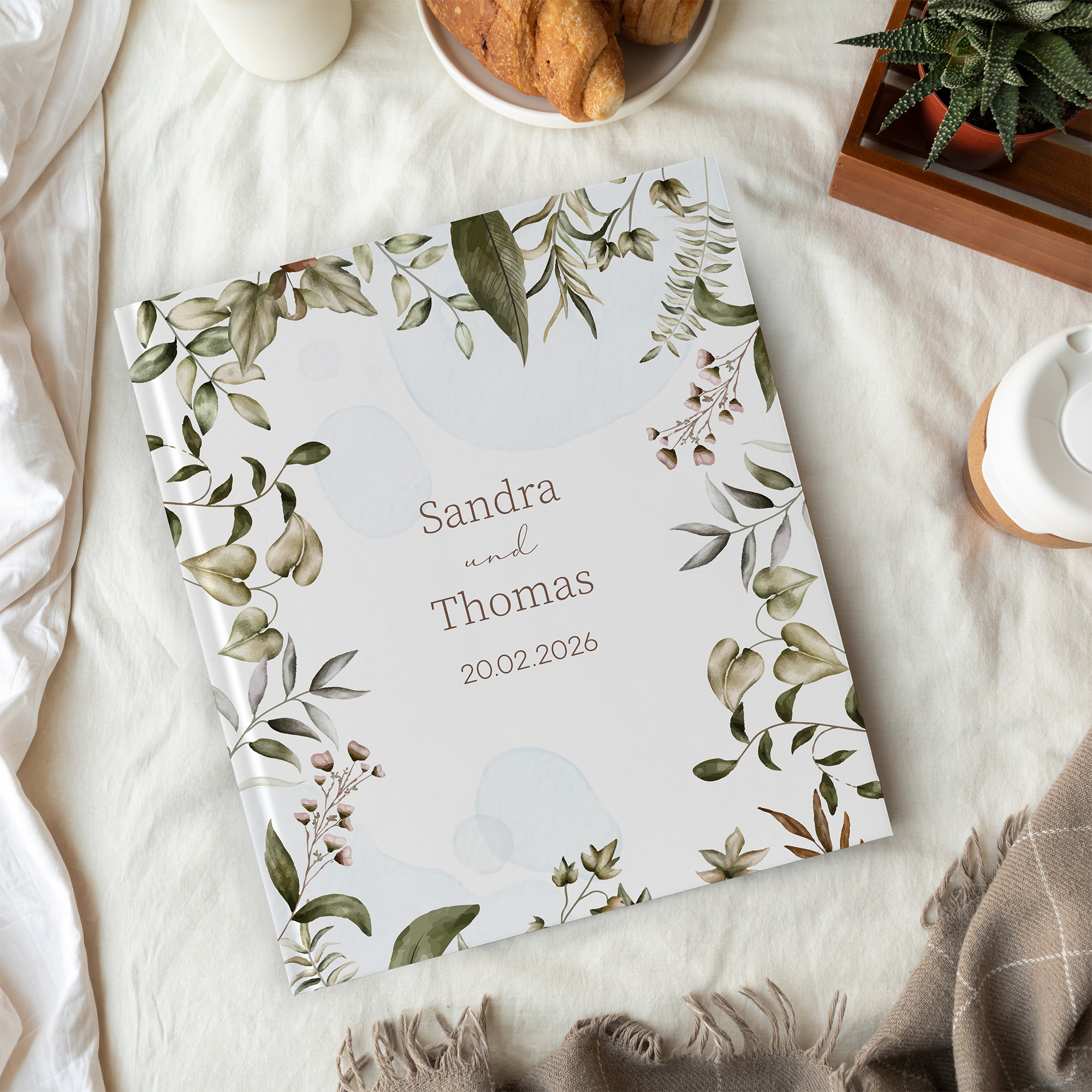 Gästebuch Hochzeit - Boho "nature hold"