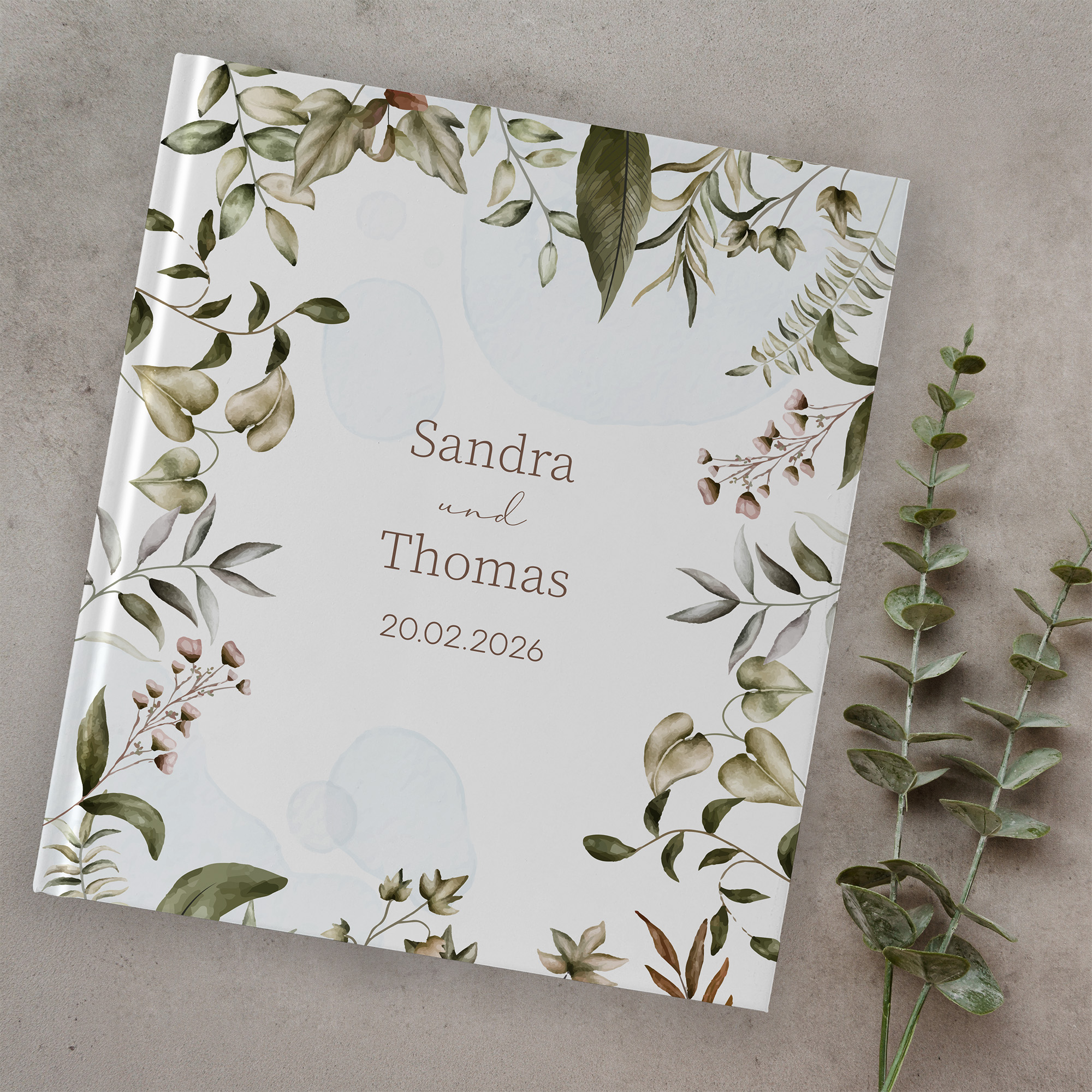 Gästebuch Hochzeit - Boho "nature hold"