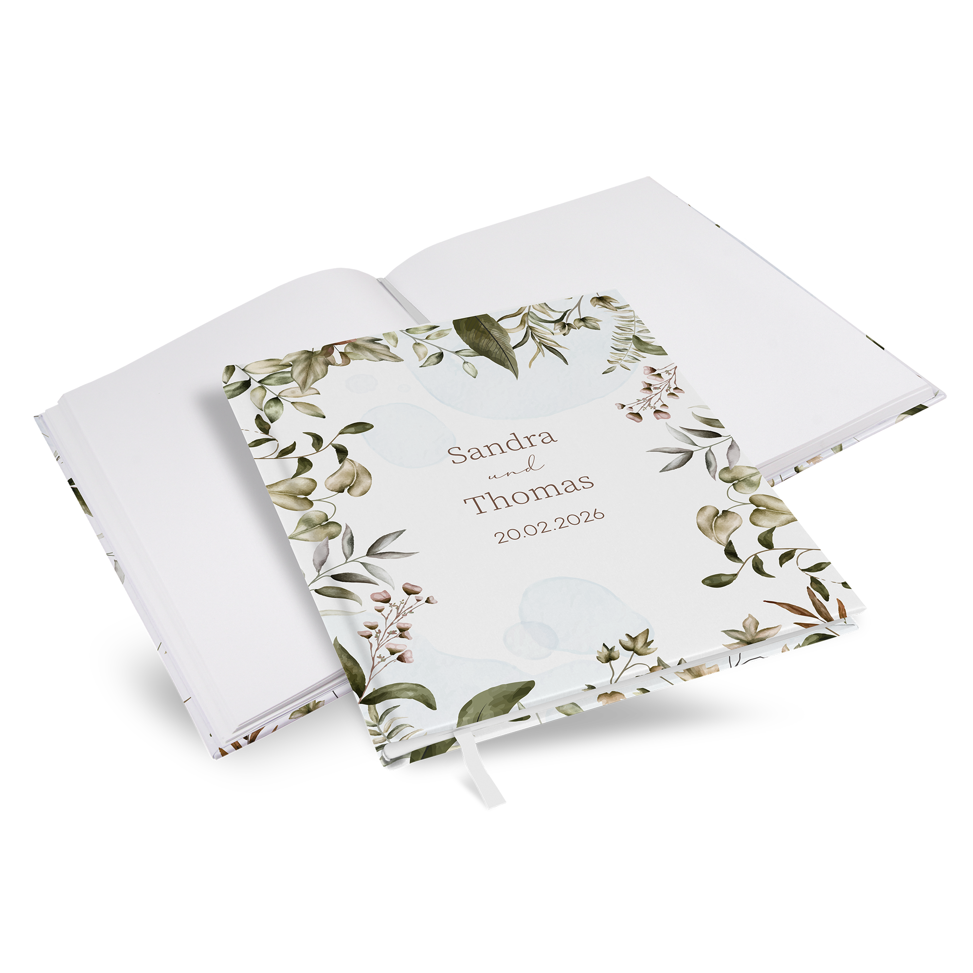 Gästebuch Hochzeit - Boho "nature hold"