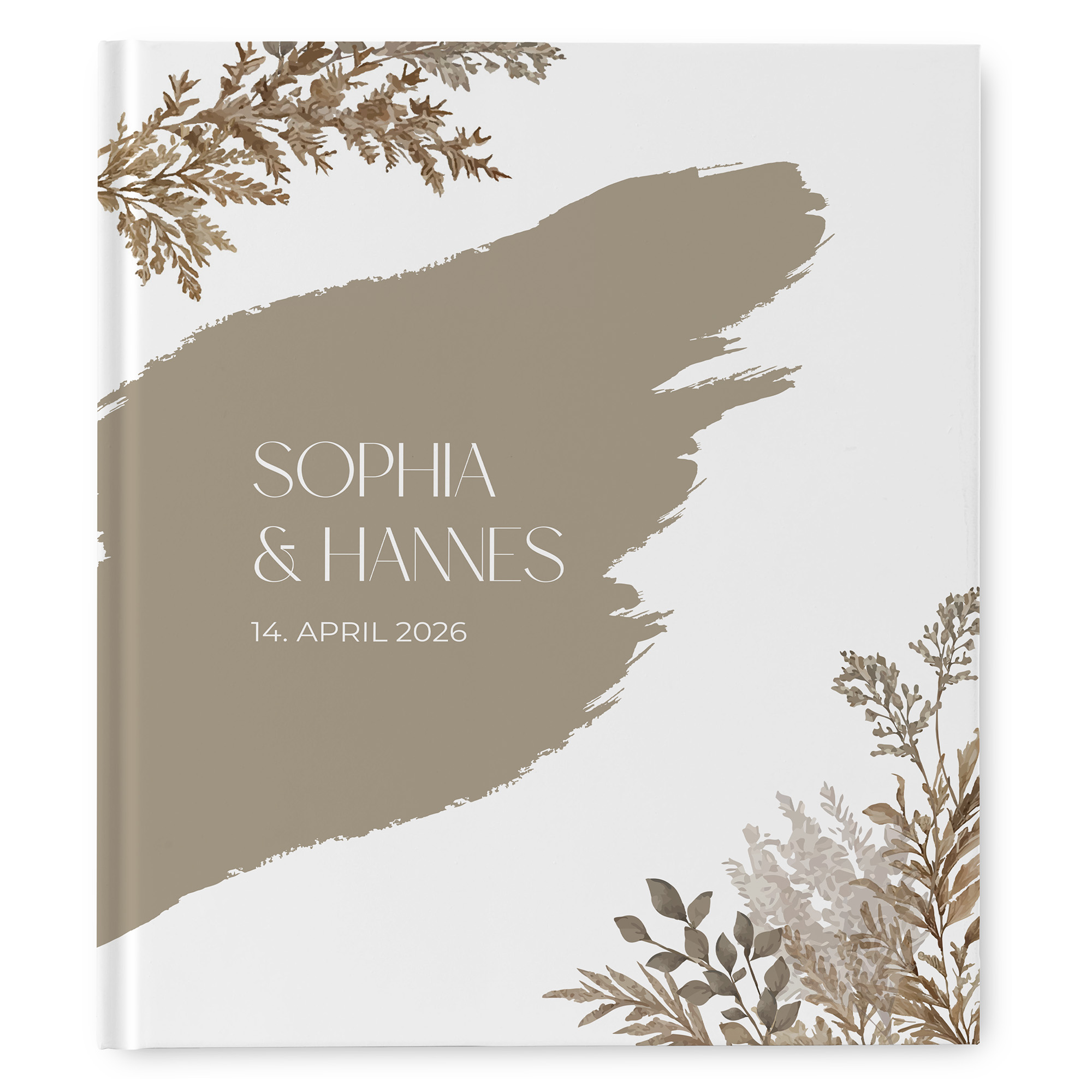 Gästebuch Hochzeit - Boho "earthstroke"
