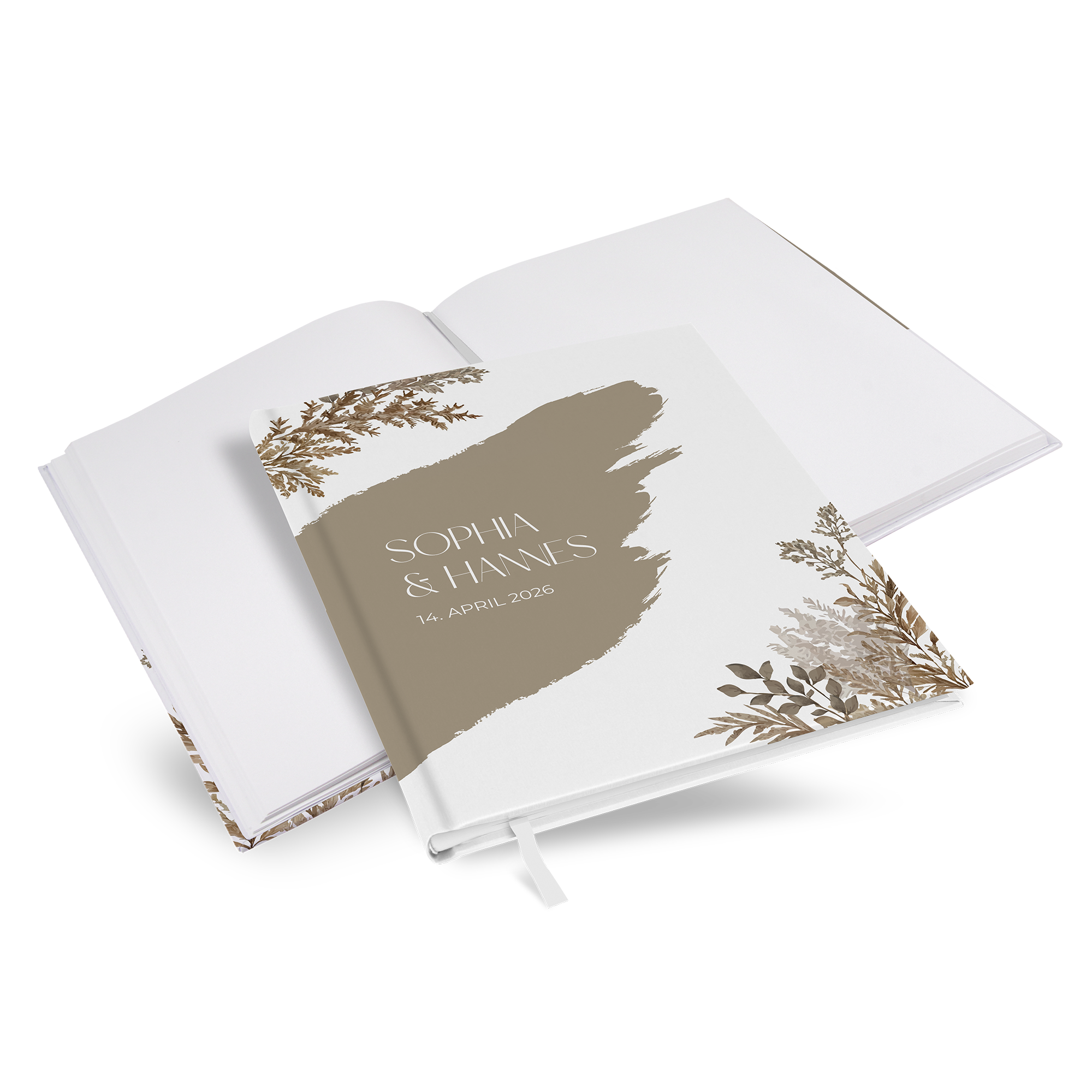 Gästebuch Hochzeit - Boho "earthstroke"