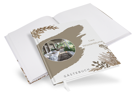 Gästebuch Ferienwohnung  - Boho "Earthstroke"