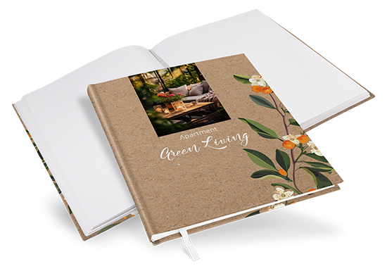 Gästebuch Ferienwohnung - Greenery "Manila 02"