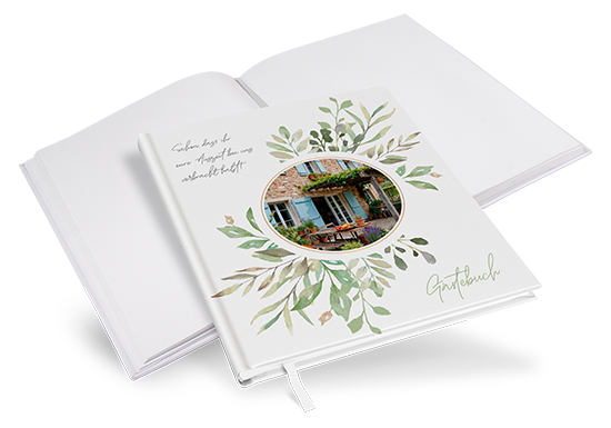 Gästebuch Ferienwohnung  - Greenery "eucalyptus crown"