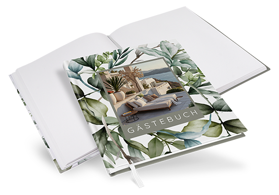 Gästebuch Ferienwohnung - Greenery "Calm Grove"