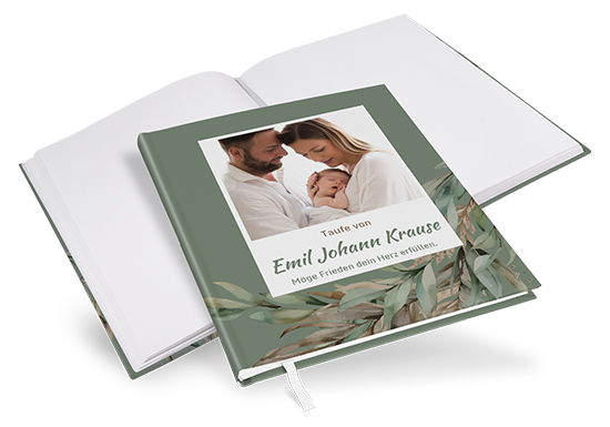 Gästebuch Taufe - Boho "Rooted Together"